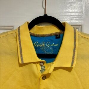 Robert Graham Bright Yellow Polo